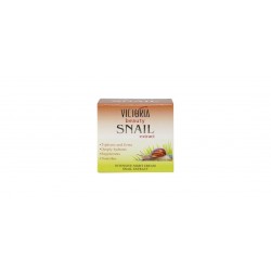 Интензивен нощен крем за лице против бръчки с екстракт от охлюви Snail Extract - Victoria Beauty